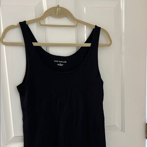 Ann Taylor Women's Black Tank Top. Size L. NWT